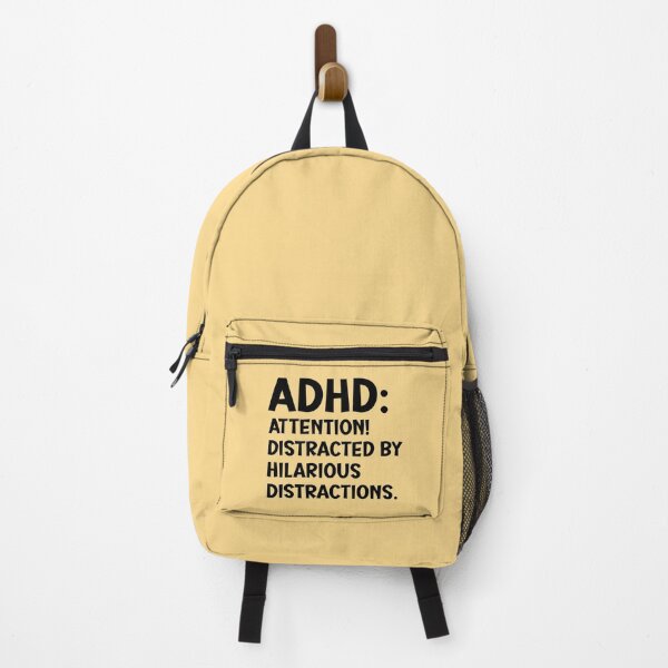 Item preview, ADHD: Attention! Distracted by hilarious distractions. designed and sold by keilamariadesig.