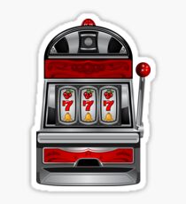 Slot machine stickers