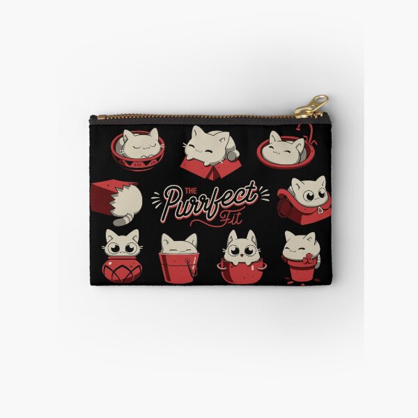 Item preview, The Purrfect Fit - Funny White Cats designed and sold by Snouleaf.