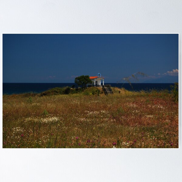 Aperçu de l'œuvre Greek Church créée et vendue par Swell Photography.