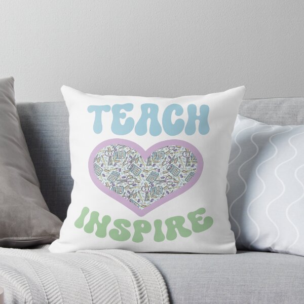 Item preview, Teach Love Inspire Stationary Heart Design designed and sold by CreativeDraws42.