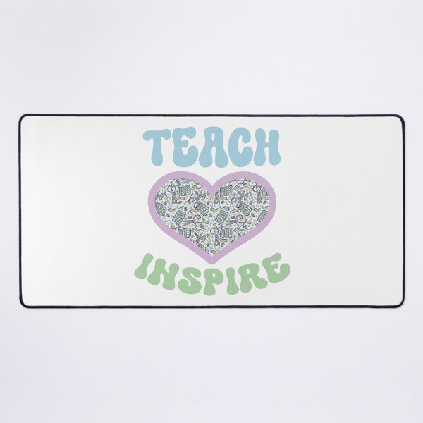 Item preview, Teach Love Inspire Stationary Heart Design designed and sold by CreativeDraws42.