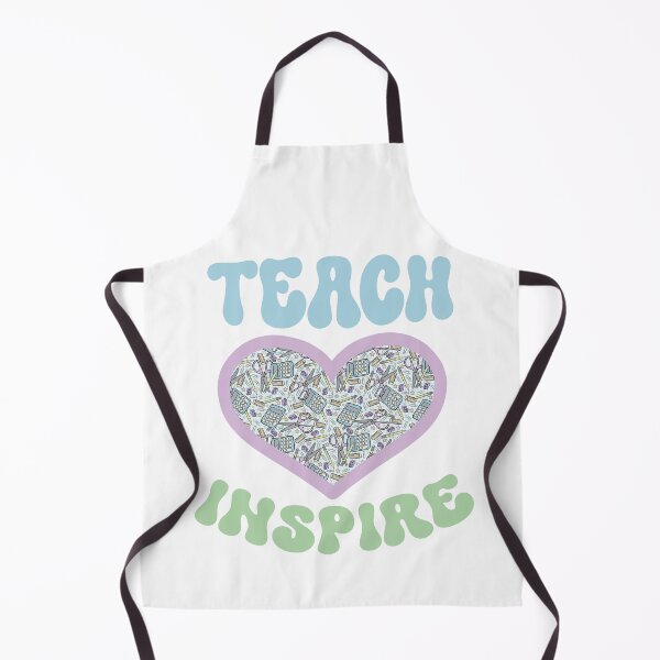 Item preview, Teach Love Inspire Stationary Heart Design designed and sold by CreativeDraws42.