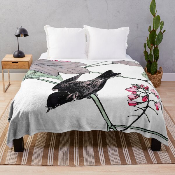 Item preview, Japanese Blackbird Illustration designed and sold by notsweettea.