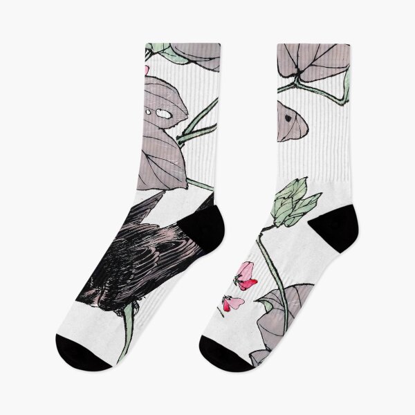 Item preview, 	Japanese Blackbird Illustration designed and sold by notsweettea.