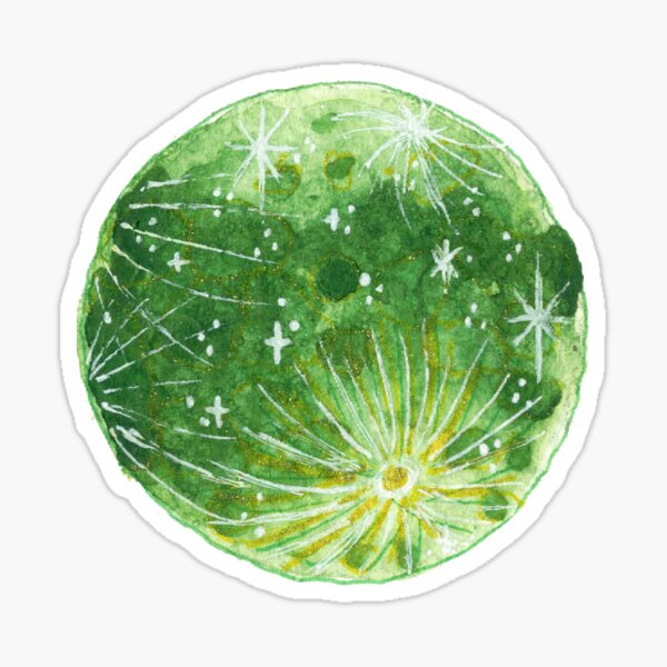 Forest Moon Sticker