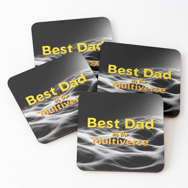 Item preview, Best Dad in the Multiverse Poster3 designed and sold by angelisart.