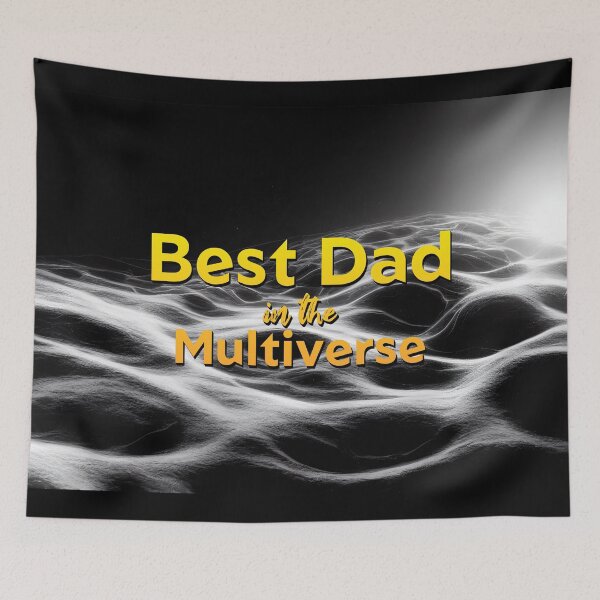 Item preview, Best Dad in the Multiverse Poster3 designed and sold by angelisart.