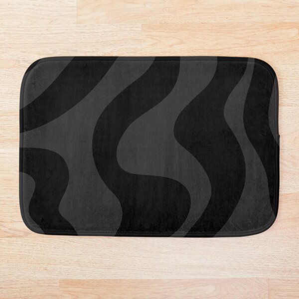 Aperçu de l'œuvre Motif ondulé en niveaux de gris foncé créée et vendue par ZonurePatterns.