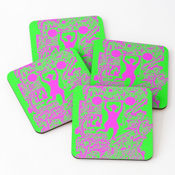 Item preview,  Nathalie Fractale: The delirious universe of a fluorescent woman designed and sold by Jean CLEMENSON.