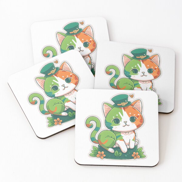 Item preview, St. Patric Cat Lady designed and sold by flamini.