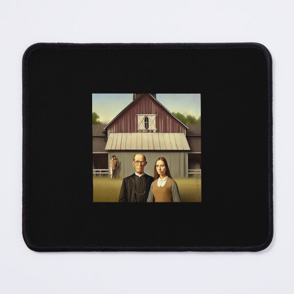 Item preview, American Gothic designed and sold by UglyAIArtwork.