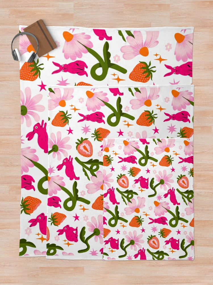 Thumbnail 5 of 6, Throw Blanket, Spring designed and sold by galactixy.