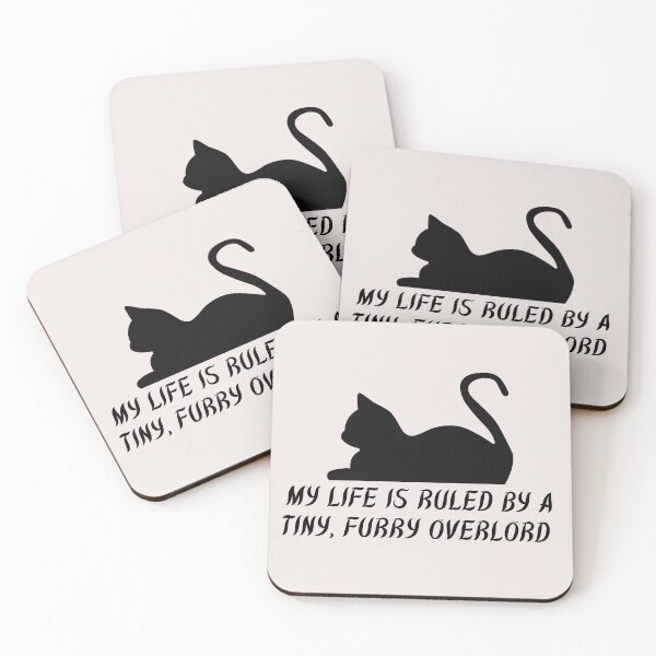 Item preview, Relaxing Cat: My Life Is Ruled By a Tiny Furry Overlord  designed and sold by Cheeeeky.