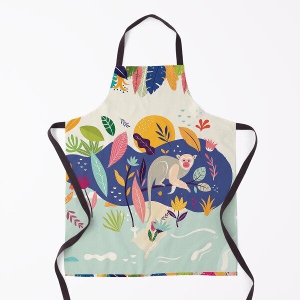 Item preview, Cute animal in jungles, colorful leaves, water and sun is a beautiful and harmonious painting designed and sold by Ndli.