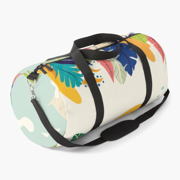 Item preview, Cute animal in jungles, colorful leaves, water and sun is a beautiful and harmonious painting designed and sold by Ndli.