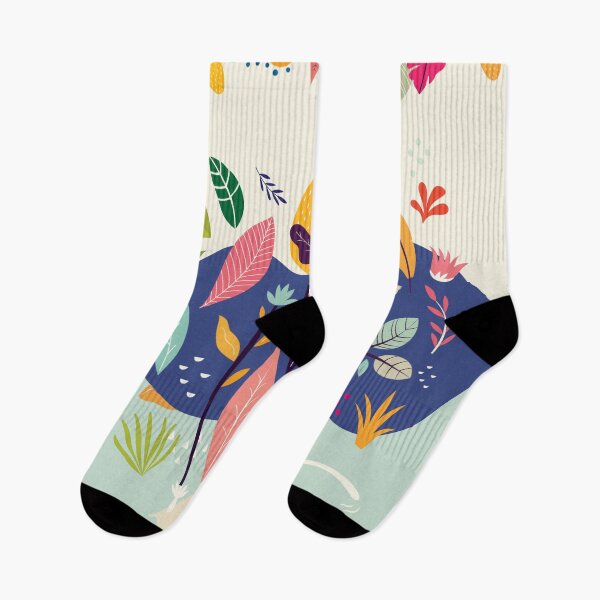 Item preview, Cute animal in jungles, colorful leaves, water and sun is a beautiful and harmonious painting designed and sold by Ndli.