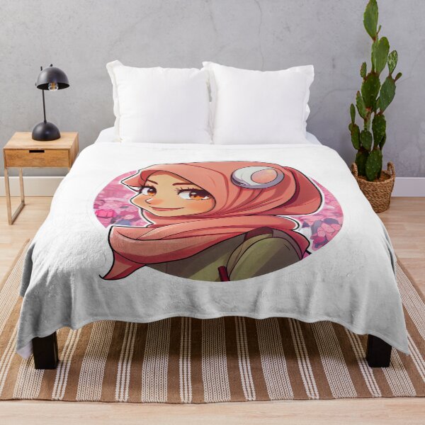 Item preview, Beautiful Girl in Pink Hijab designed and sold by MrBadDream.