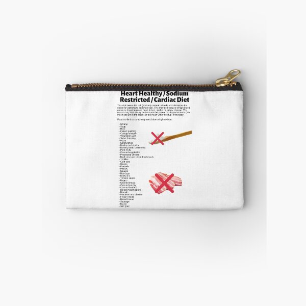 Item preview, Heart Healthy / Sodium Restricted / Cardiac Diet Infographic designed and sold by Caregiverology.