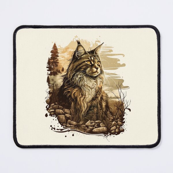 Item preview, Beautiful Majestic Maine Coon Cat designed and sold by brytfanna.