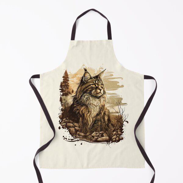 Item preview, Beautiful Majestic Maine Coon Cat designed and sold by brytfanna.