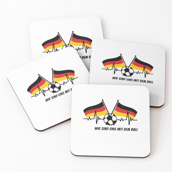 Item preview, Wir sind eins mit dem Ball -  Football Design - Germany designed and sold by RM-Journey.