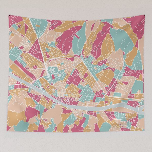 Item preview, Firenze map, Italia designed and sold by AnnaGo.