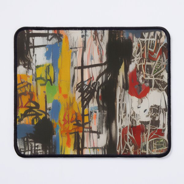 Item preview, Neo-Expressionist Visions: A Fusion of Graffiti, Conceptualism, and Postmodern Performance Art designed and sold by ArtazaBazaar.