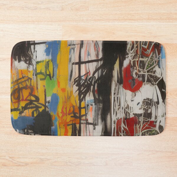 Item preview, Neo-Expressionist Visions: A Fusion of Graffiti, Conceptualism, and Postmodern Performance Art designed and sold by ArtazaBazaar.