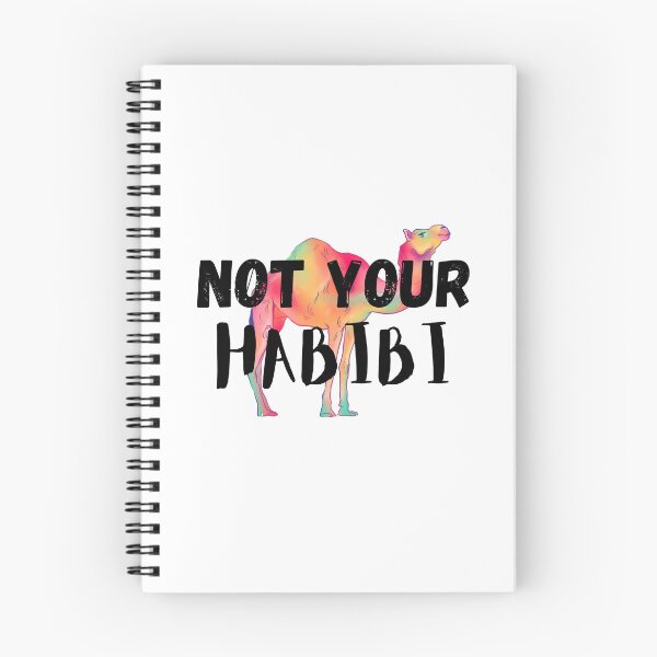Item preview, not your habibi design designed and sold by RRGCREATION.