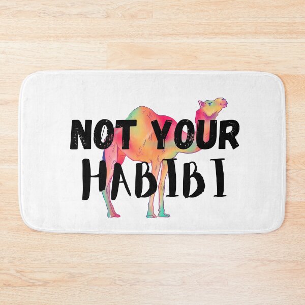 Item preview, not your habibi design designed and sold by RRGCREATION.