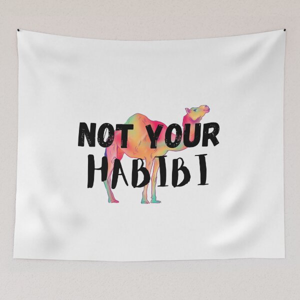 Item preview, not your habibi design designed and sold by RRGCREATION.