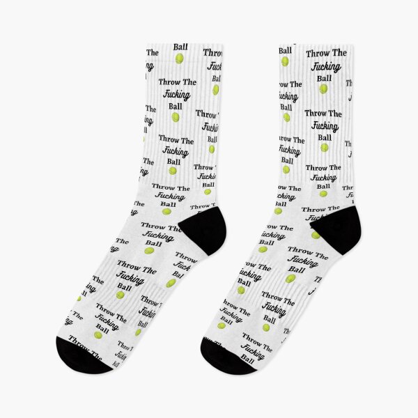 Item preview, Throw The Fucking Ball Funny Dog Saying designed and sold by Jesse ⭐⭐⭐⭐⭐.