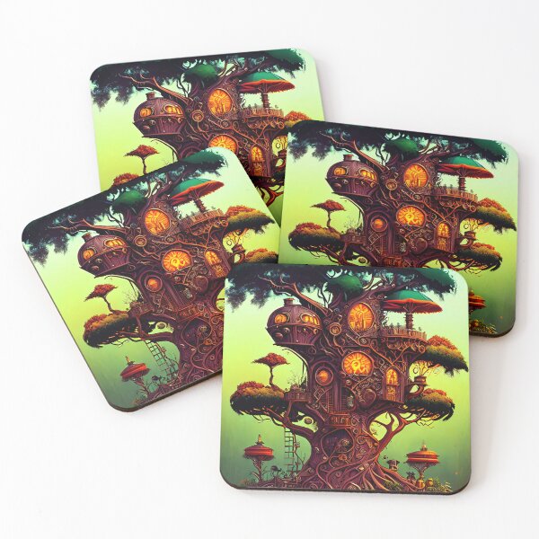 Item preview, Steampunk treehouse designed and sold by Khaled Abdelnaser.