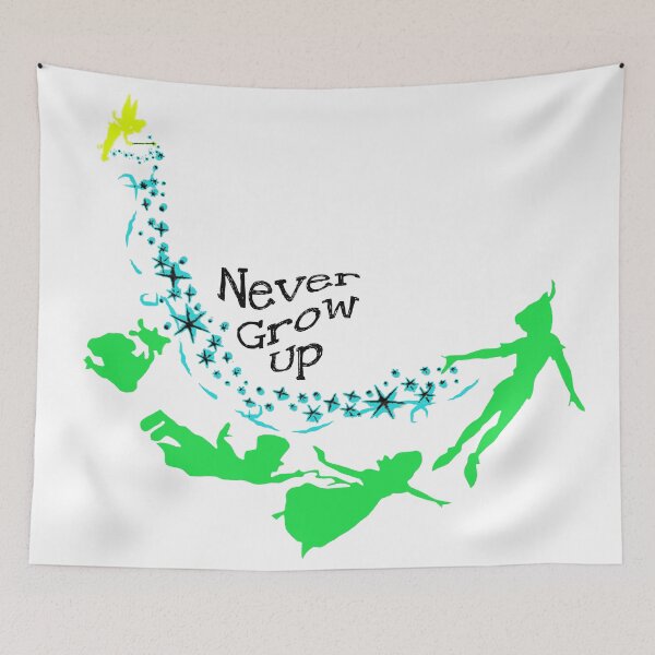 Item preview, Peter Pan Never Grow Up designed and sold by Sammygirls.