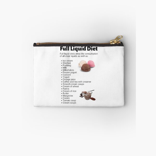 Item preview, Full Liquid Diet Infographic designed and sold by Caregiverology.
