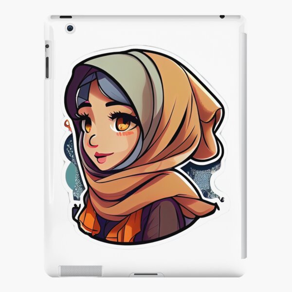 Hijabi girl, love, preety, muslimah, cute, pie, anime, nice