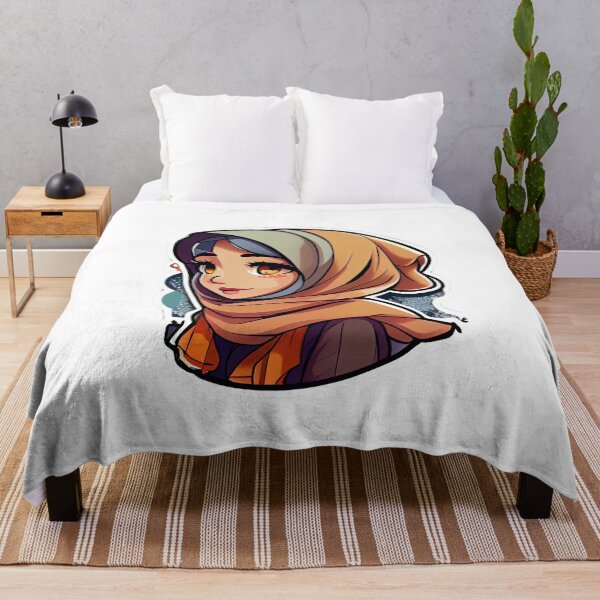 Item preview, Sweet arab Girl Wearing Hijab designed and sold by MrBadDream.