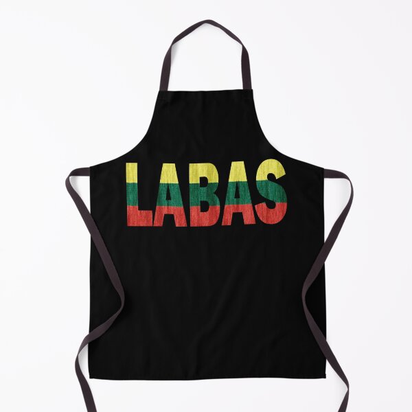 Item preview, Labas Lithuanian Hello Funny Lietuva Language Flag designed and sold by Nirvanibex.