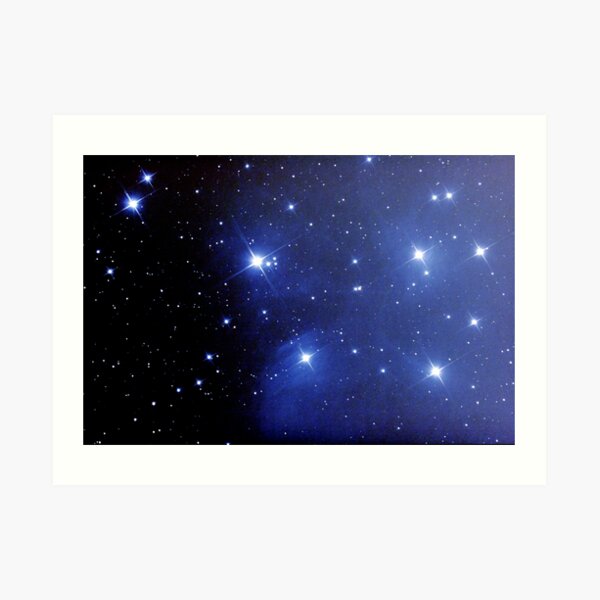 M45 pleiades seven sisters Art Print