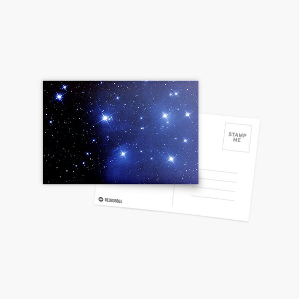 M45 pleiades seven sisters Postcard