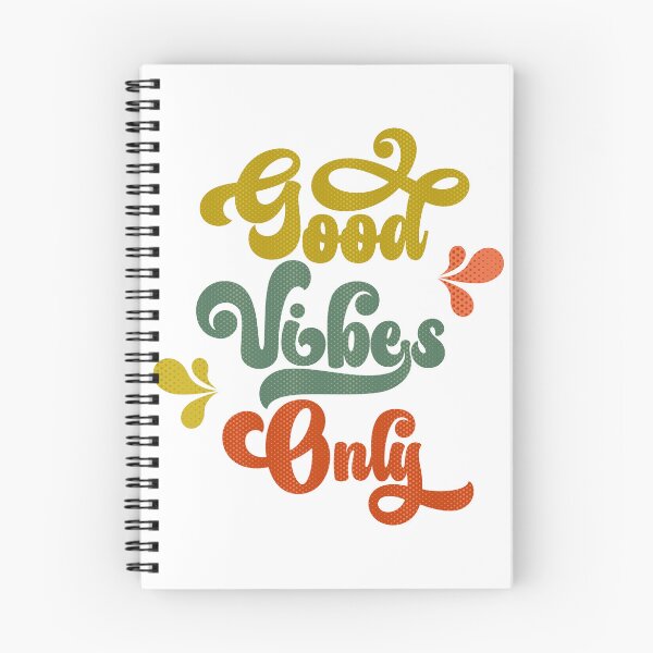 Item preview, Good Vibes Only - Retro designed and sold by WhimsyAndMojo.