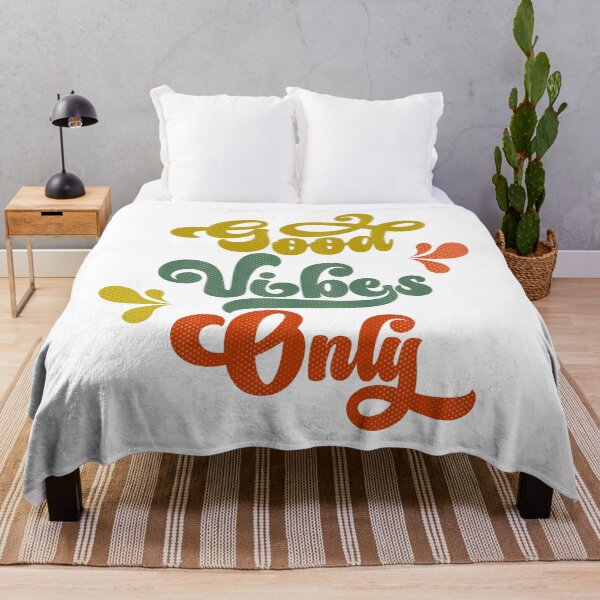 Item preview, Good Vibes Only - Retro designed and sold by WhimsyAndMojo.