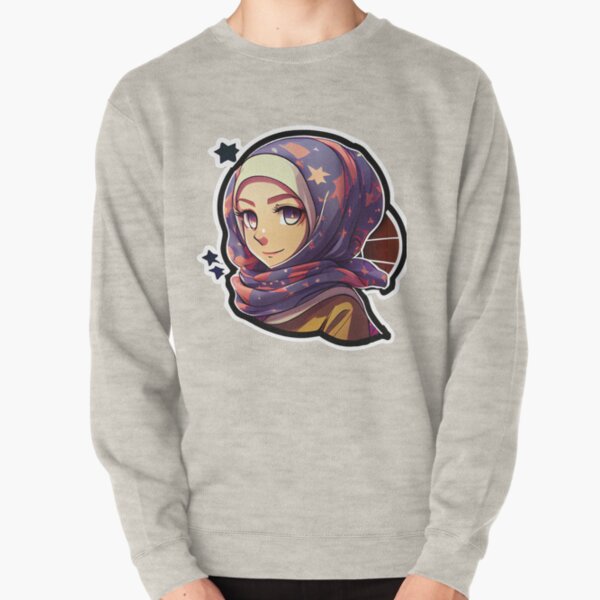 Beautiful Girl in Hijab Cartoon iPad Case & Skin for Sale by MrBadDream