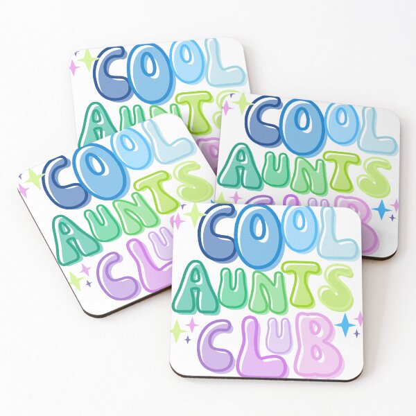 Item preview, Colorful Cool Aunts Club designed and sold by juliaplusgents.