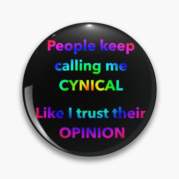Item preview, Cynical designed and sold by Zendragon-Store.