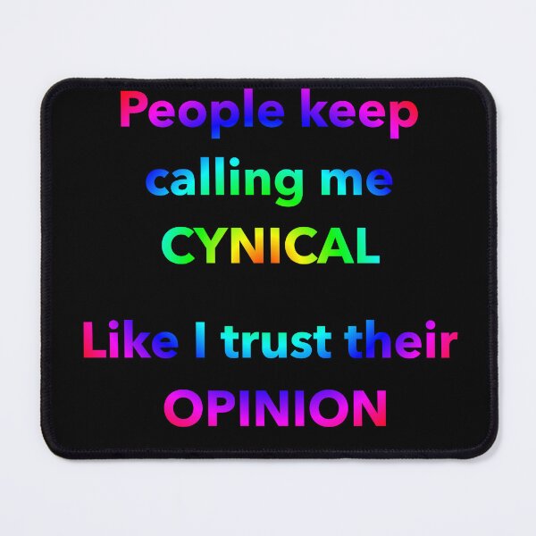 Item preview, Cynical designed and sold by Zendragon-Store.