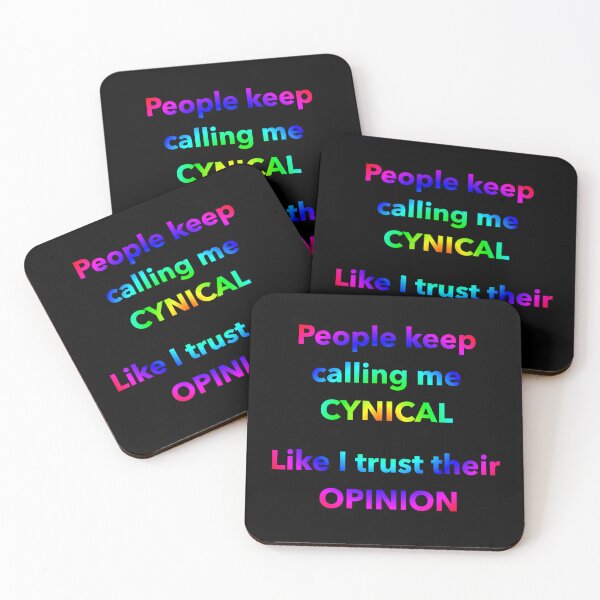 Item preview, Cynical designed and sold by Zendragon-Store.