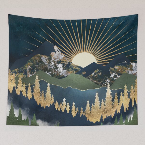 Item preview, Midnight Mountains designed and sold by spacefrogdesign.