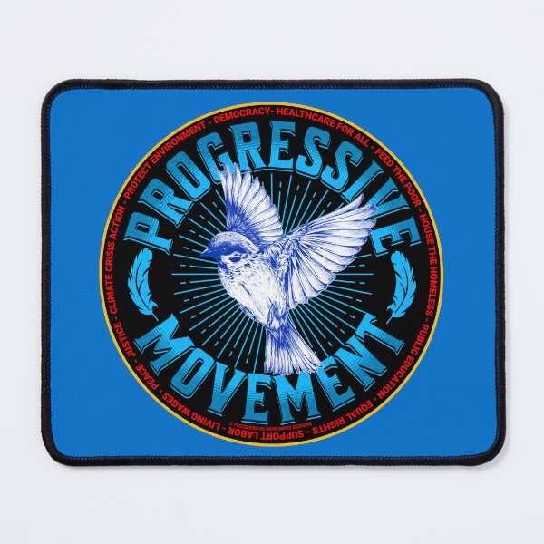 Item preview, PMD00562 Progressive Movement Designs Bird shows you support progressive policy goals for progressive Democrats, progressive Independents and Bernie Sanders supporters designed and sold by ProgressiveLeft.